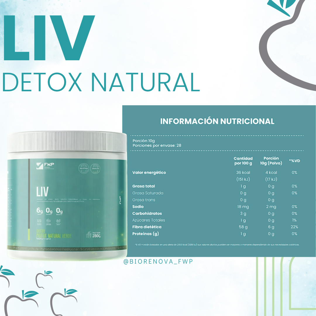 LIV Detox – Limpieza Natural y Digestión Saludable
